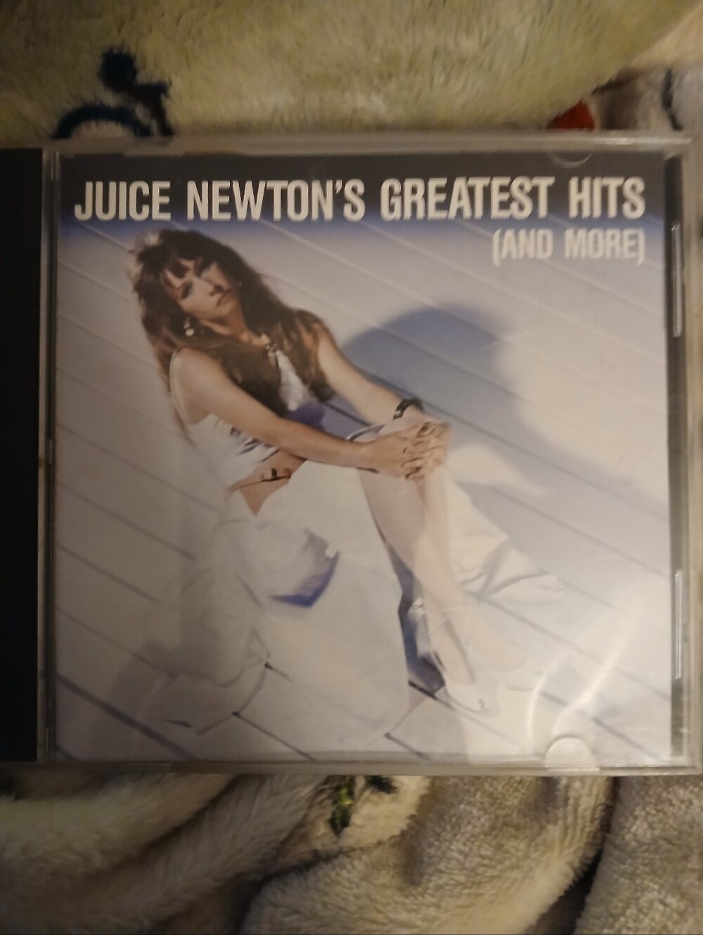 Juice Newton's Greatest Hits (And More) CD - White & Blue Cover 15 SONGS